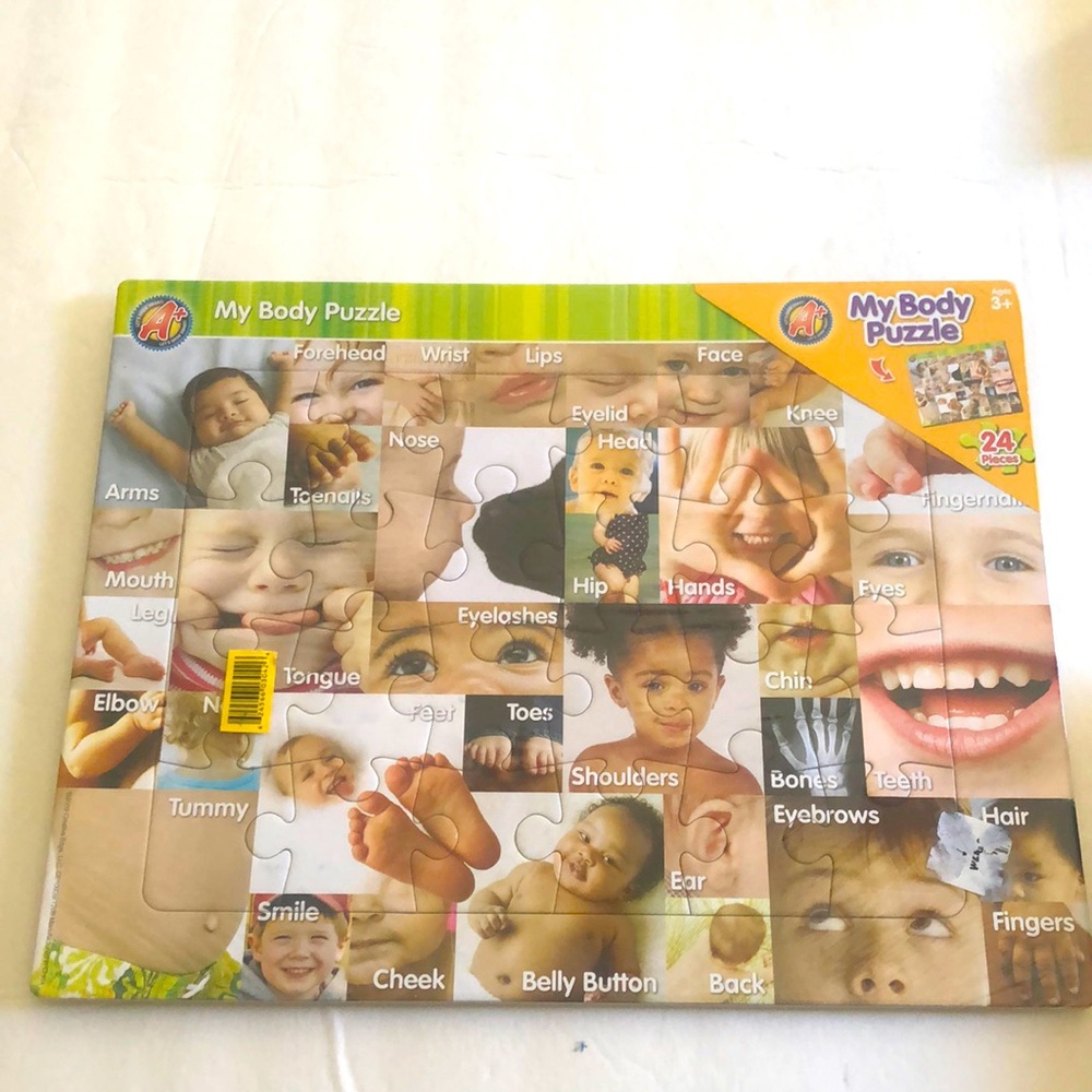 My Body Puzzle (24 Pieces) Ages 3+